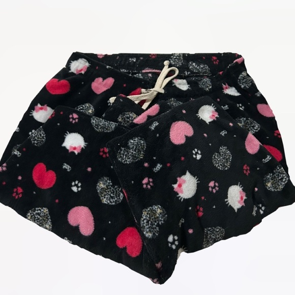 Hello Kitty Cheetah Print Pajama Bottoms - Picture 1 of 1